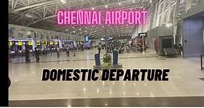 Chennai Airport Domestic Departure | Walk from Metro station to departure gates | Complete Guide
