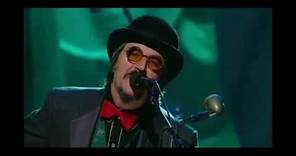 Les Claypool performs at Rush's Hall of Fame ceremony