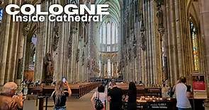 Cologne Cathedral: INSIDE WALKING TOUR | 4k60