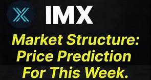 Immutable X (IMX) Market Structure Update, Current Position and Next Huge Move