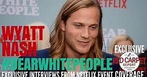 Wyatt Nash interviewed at Netflix's Dear White People Vol 2 Special Screening #DearWhitePeople