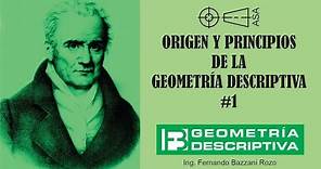 Origen y pricipios de la Geometría Descriptiva