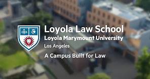 LMU Loyola Law School: A Campus Built for Law