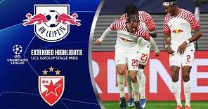 RB Leipzig vs. Crvena zvezda: Extended Highlights | UCL Group Stage MD 3 | CBS Sports Golazo
