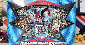Opening A Pokemon Ash Greninja EX Box!!