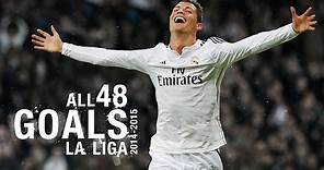 GOALS | Watch all 48 of Cristiano Ronaldo's 2014/15 La Liga goals!