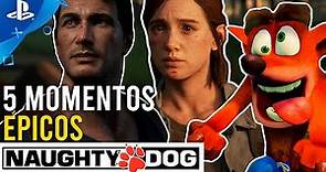 Los 5 MOMENTOS más ÉPICOS de NAUGHTY DOG | Conexión PlayStation