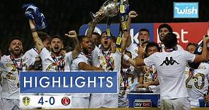 Highlights: Leeds United 4-0 Charlton Athletic | 2019/20 EFL Championship