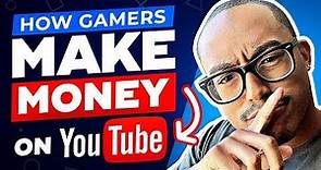 *GAMERS* How To Make Money Streaming On YouTube! (Gamer Secrets)