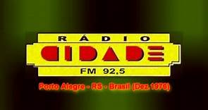 Radio Cidade FM 92,5 POA (DEZ 1979)