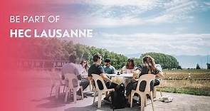Be Part of HEC Lausanne