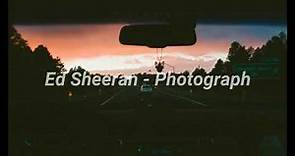 Ed Sheeran - Photograph (Sub Español)