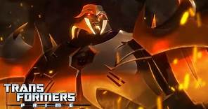 Transformers: Prime | Aquí viene Megatrón | Animación | Transformers en español