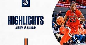 Auburn Women's Basketball - Highlights vs Clemson