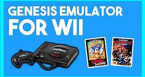 How to install the best Sega Genesis Emulator for Wii! (Genesis Plus GX) [2021]