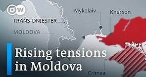 Moldova fears spill-over of Russia's war with Ukraine | DW News
