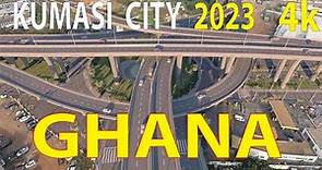 Kumasi City , Ghana 4K By Drone 2023