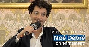 Noé Debré talks about his series 'Parliament' at RDV Biarritz 2023