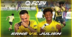 "Wow! Chill, bro!" | Skill moves with Julien Duranville and Erné | EA FC 24