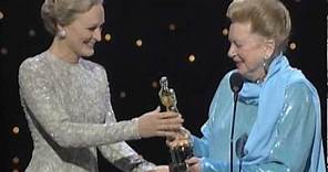 Deborah Kerr receiving an Honorary Oscar®