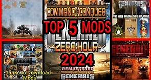 [2024]Top 5 Most Popular Mods of All Time for Command and Conquer: Generals! with links to Download