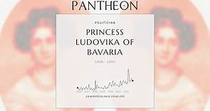 Princess Ludovika of Bavaria Biography - Duchess in Bavaria