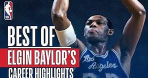 Elgin Baylor's BEST Career Highlights