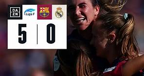 FC Barcelona vs Real Madrid CF (5-0) | Resumen y goles | Highlights Liga F