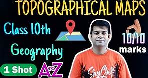 Complete Topography in 1 Shot for 2024 Exams| Geography, Class 10