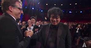 Bong Joon Ho wins Best Director | 92nd Oscars (2020)