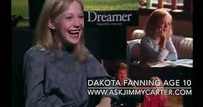 Dakota Fanning ..age 10..Her film Dreamer 2005