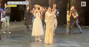 Addio a Carla Fracci: il video dell'ultima apparizione a gennaio sul palco della Scala