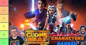 Star Wars: The Clone Wars Characters Ranked | The Clone Wars Tier List