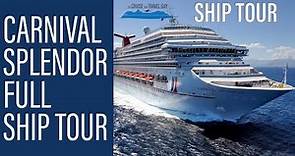 CARNIVAL SPLENDOR | FULL SHIP TOUR
