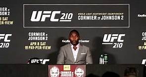 Anthony Johnson talks decision to retire - UFC 210 post-fight press conference