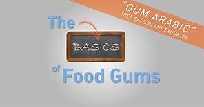 Gum Arabic - The Basics of Food Gums