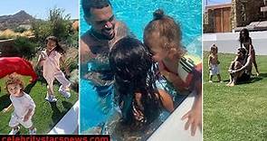 Chris Brown Enjoys a Day In Greece With Royalty and Aeko - 2021