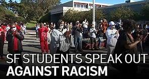 Lowell High School Students in SF Turn Out Against Racism