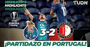Highlights | FC Porto 3 - 2 Feyenoord | Europa League - J 6 - Grupo G | TUDN