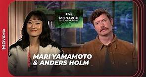 Monarch: Legacy of Monsters Stars Anders Holm & Mari Yamamoto on Godzilla and Their Relationship