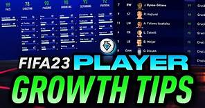 HOW TO GROW PLAYERS IN FIFA 23