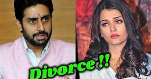 Abhishek Bachchan On His Divorce with Aishwarya Rai Bachchan
