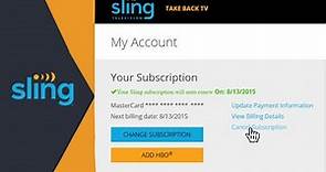 How to Cancel Your Sling TV Subscription - Step-by-Step Guide