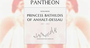 Princess Bathildis of Anhalt-Dessau Biography