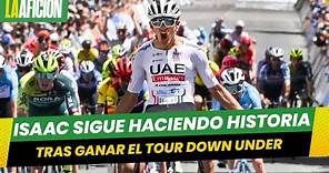 Mexicano Isaac Del Toro, gana la segunda etapa del Tour Down Under a los 20 años