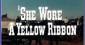 She Wore a Yellow Ribbon (Movie Trailer) 1949