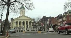 The History and Architecture - Courthouse building in Bellefonte, PA.