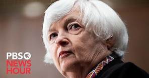 WATCH LIVE: Treasury Secretary Janet Yellen speaks about the economy