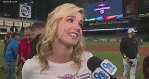 Ryan Zimmerman's wife World Series championship interview