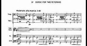 Ralph Vaughan Williams -- Dona Nobis Pacem -- Score
